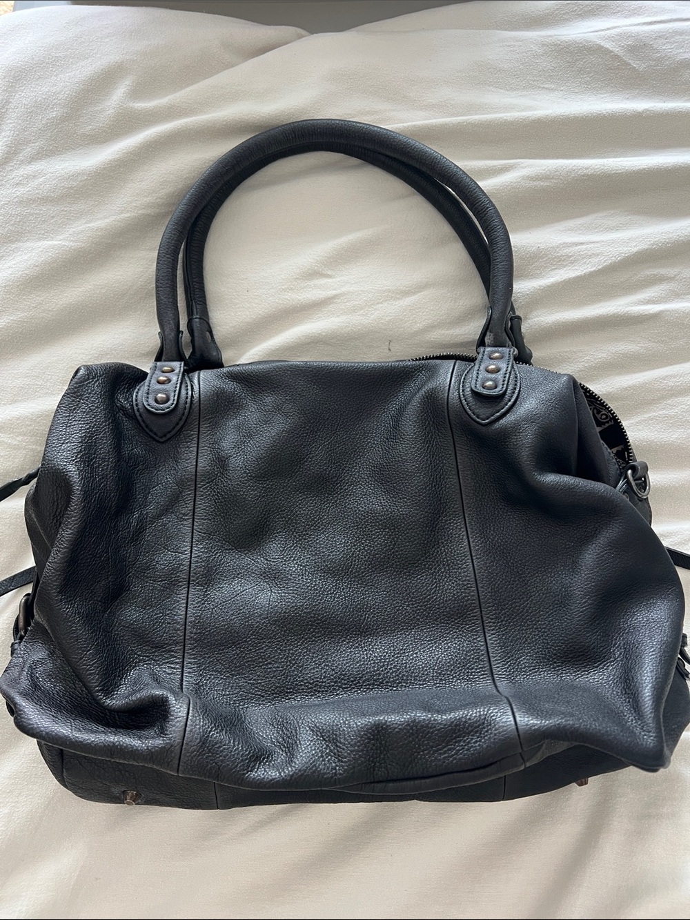 Free People Emerson Bag Black (no metal hangtag/no crossbody strap) RT $248 - Picture 9 of 11
